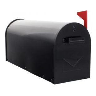 Briefkasten Mailbox schwarz